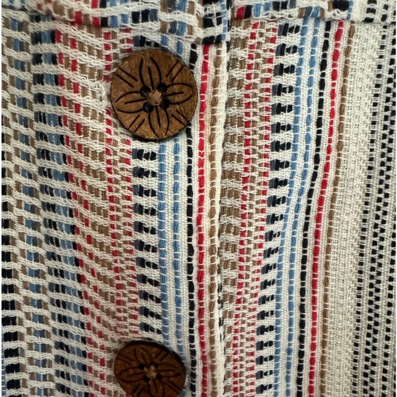 Draper's & Damon's Button Up Blazer/Jacket with Pockets, Medium, Multicolored - Picture 4 of 14